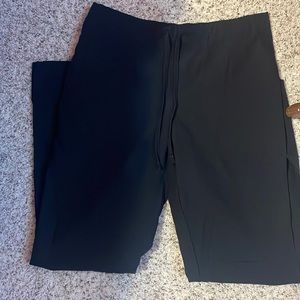 2 pairs of black scrub pants